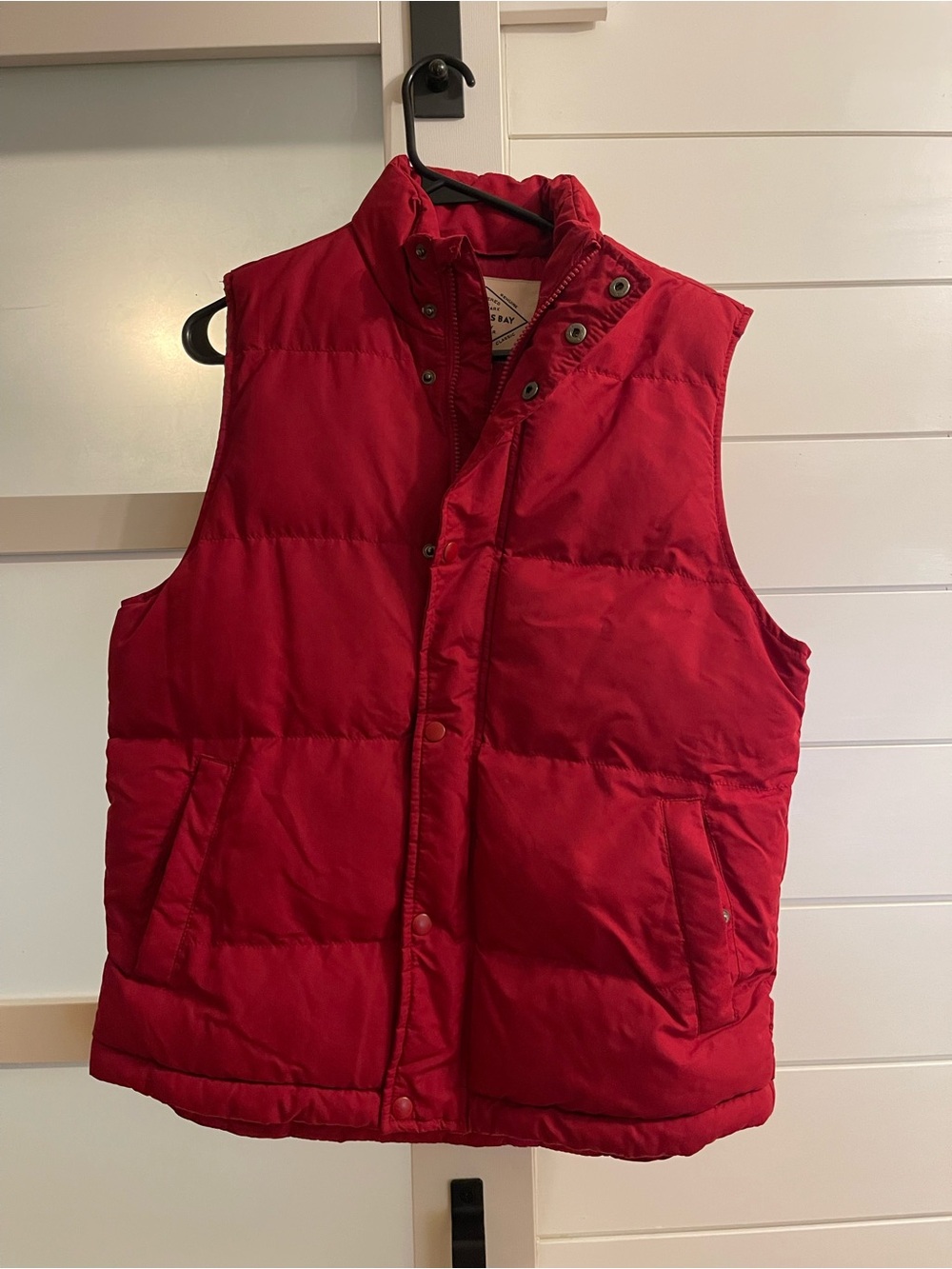 St. John's Bay Red Quilted Puffer Vest